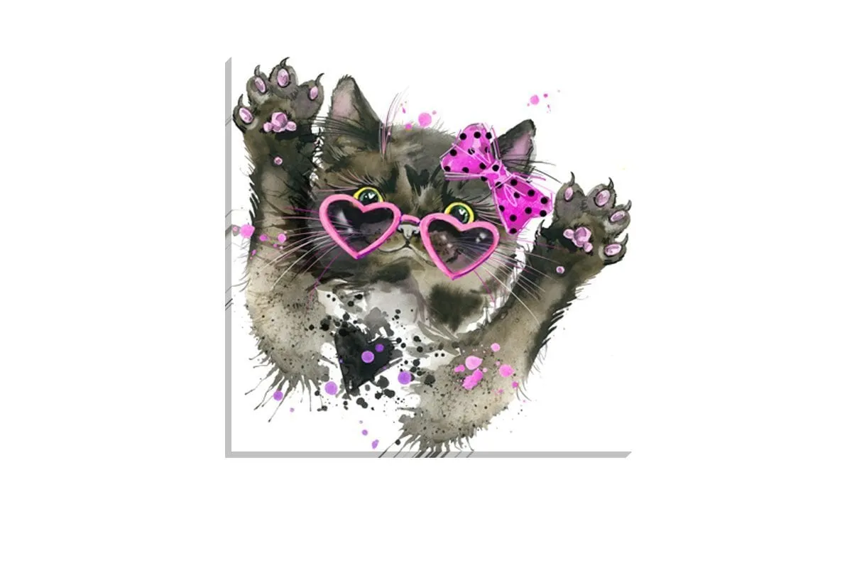 Cool Cat | Canvas Art Print