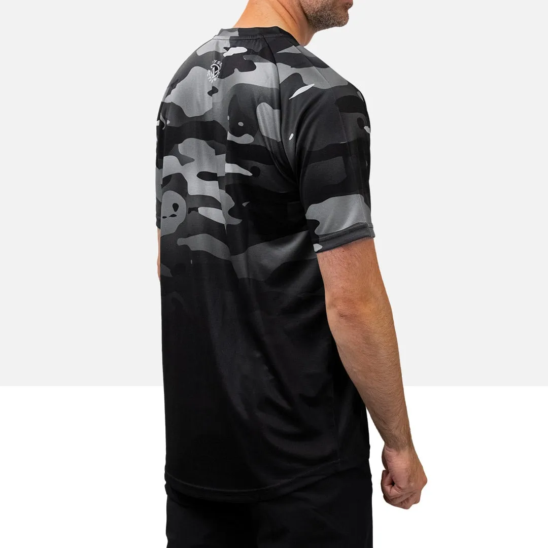 Dark Camo Short Sleeve MTB Jersey