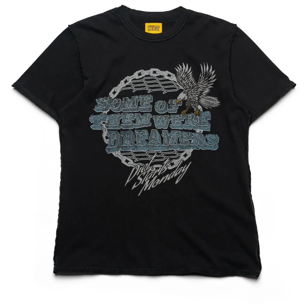 Diet Starts Monday Dreamers Tee - Vintage Black