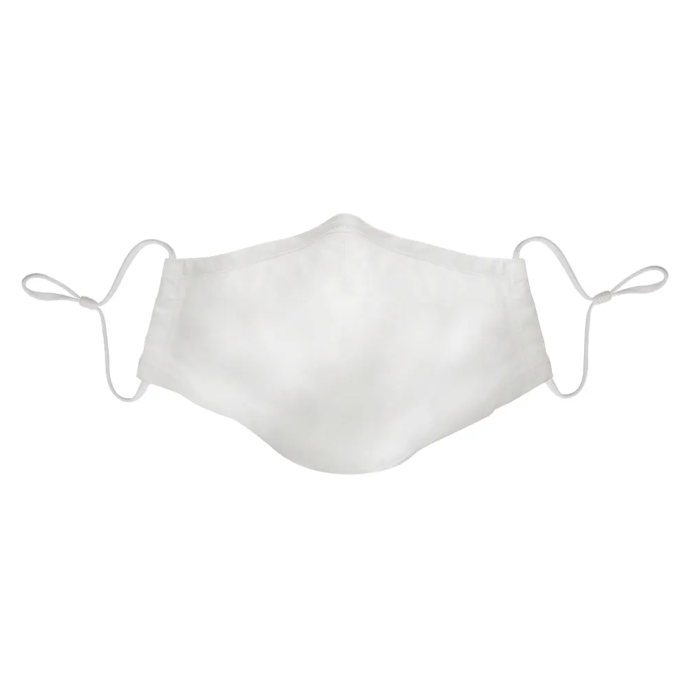 Face Mask Ivory Satin
