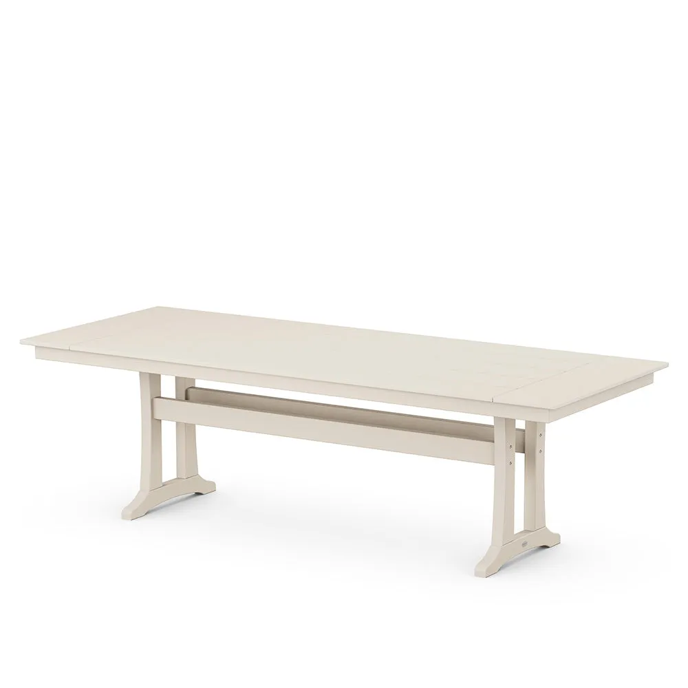 Farmhouse Trestle 38" x 96" Dining Table