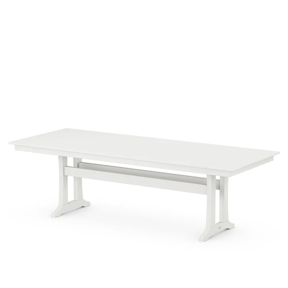 Farmhouse Trestle 38" x 96" Dining Table
