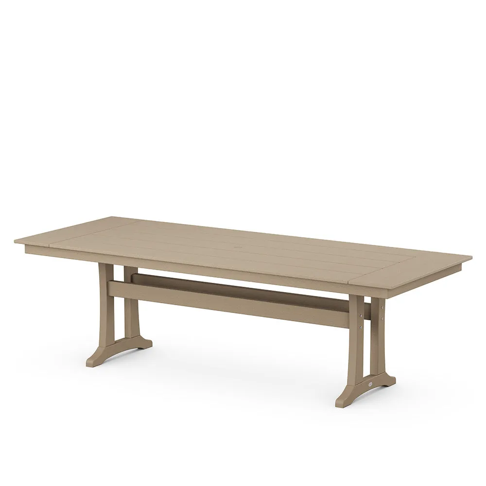 Farmhouse Trestle 38" x 96" Dining Table