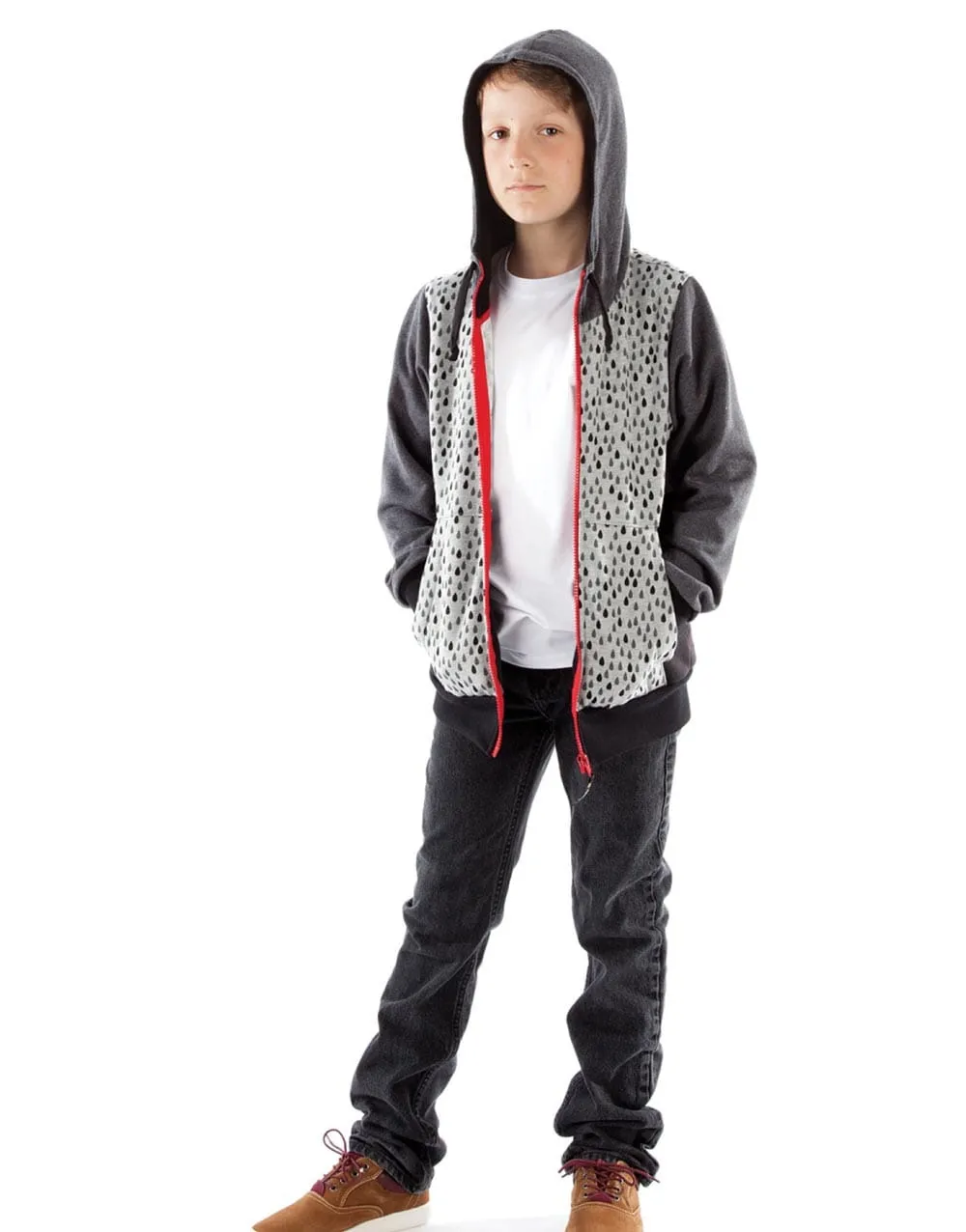 Frederic Hoodie for Kids & Adults, Jalie Sewing Pattern