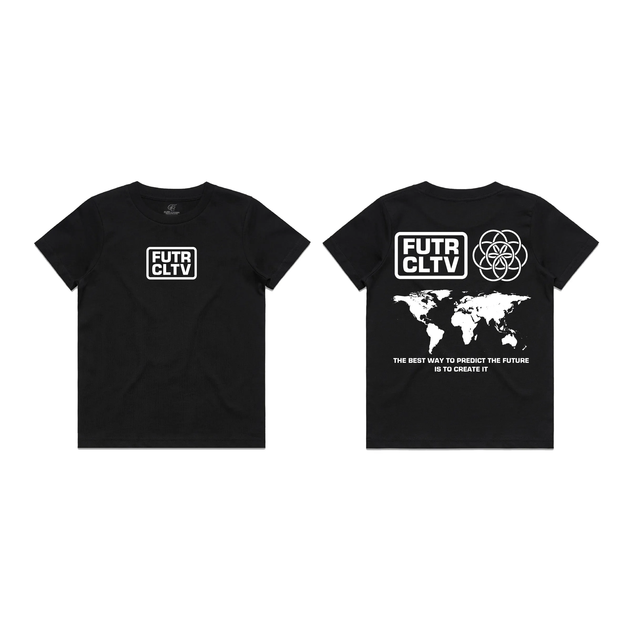 FUTR Kids "Collective" T-Shirt In Black