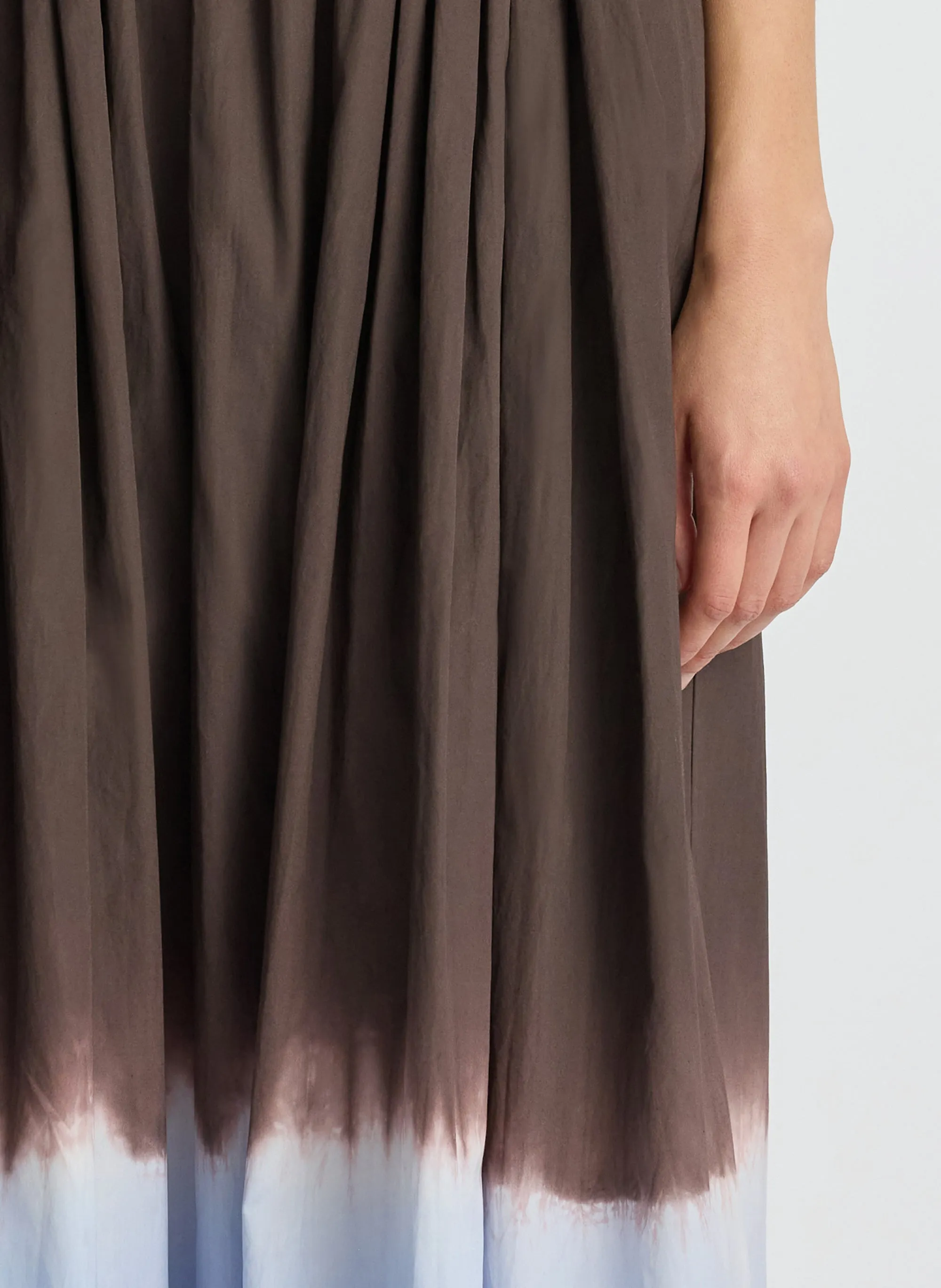 Gina Dip Dye Midi Skirt