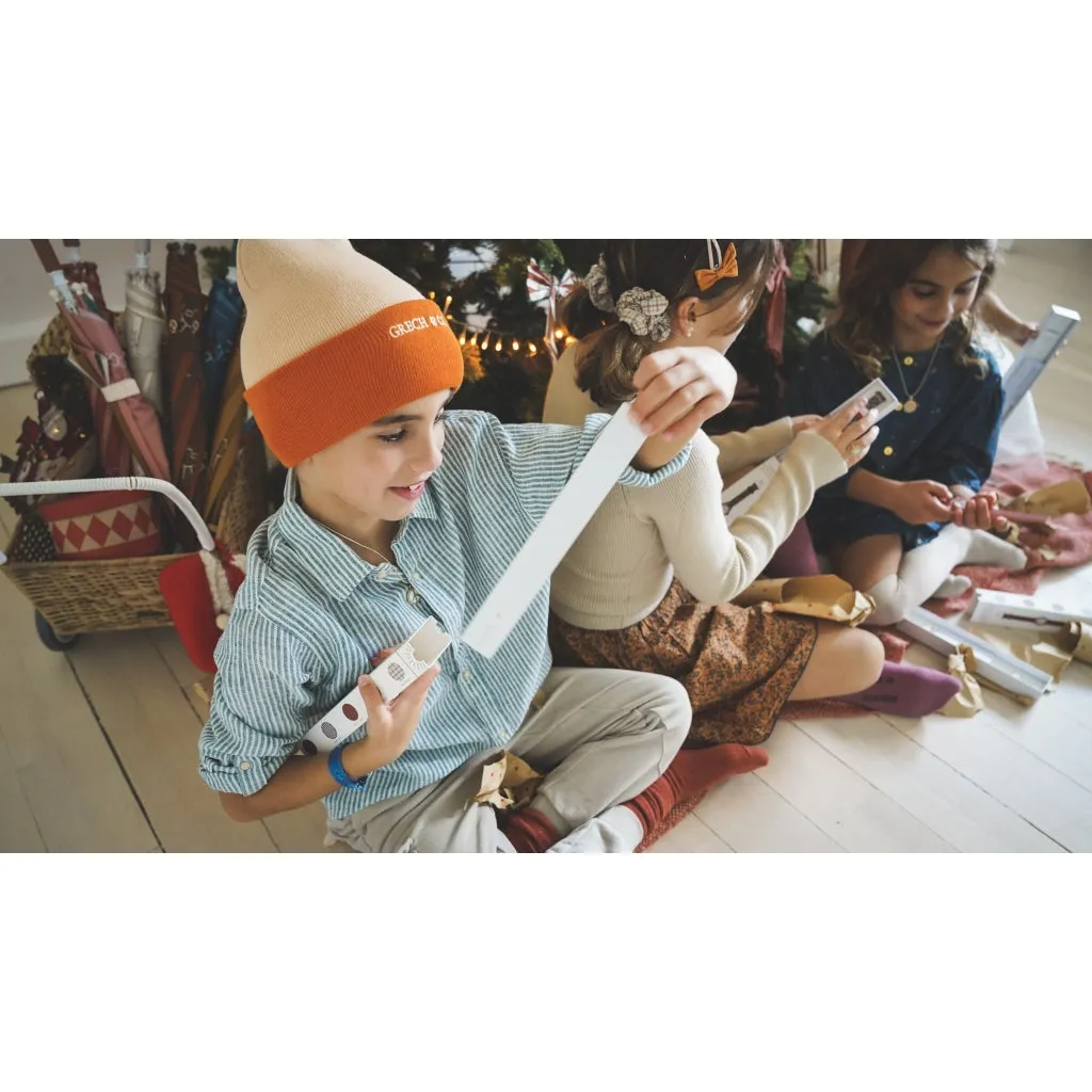 Hair Scrunchie Set of 2 - Plaid Pattern