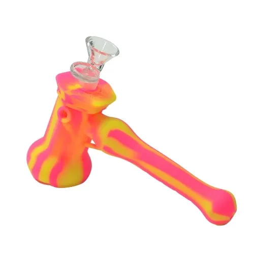 Hammer Bubbler Silicone Pipe