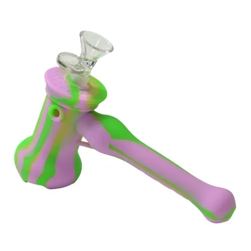 Hammer Bubbler Silicone Pipe