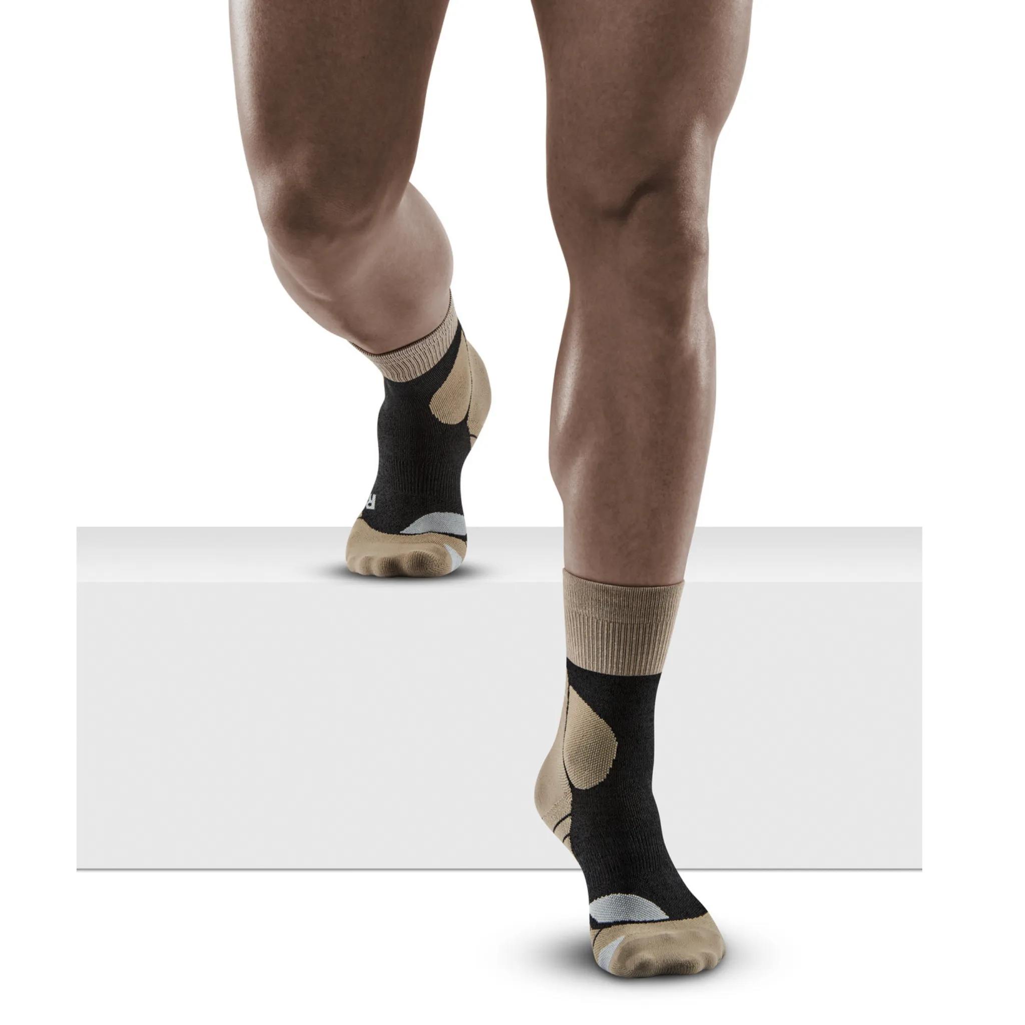 Hiking Merino Mid Cut Compression Socks, Men