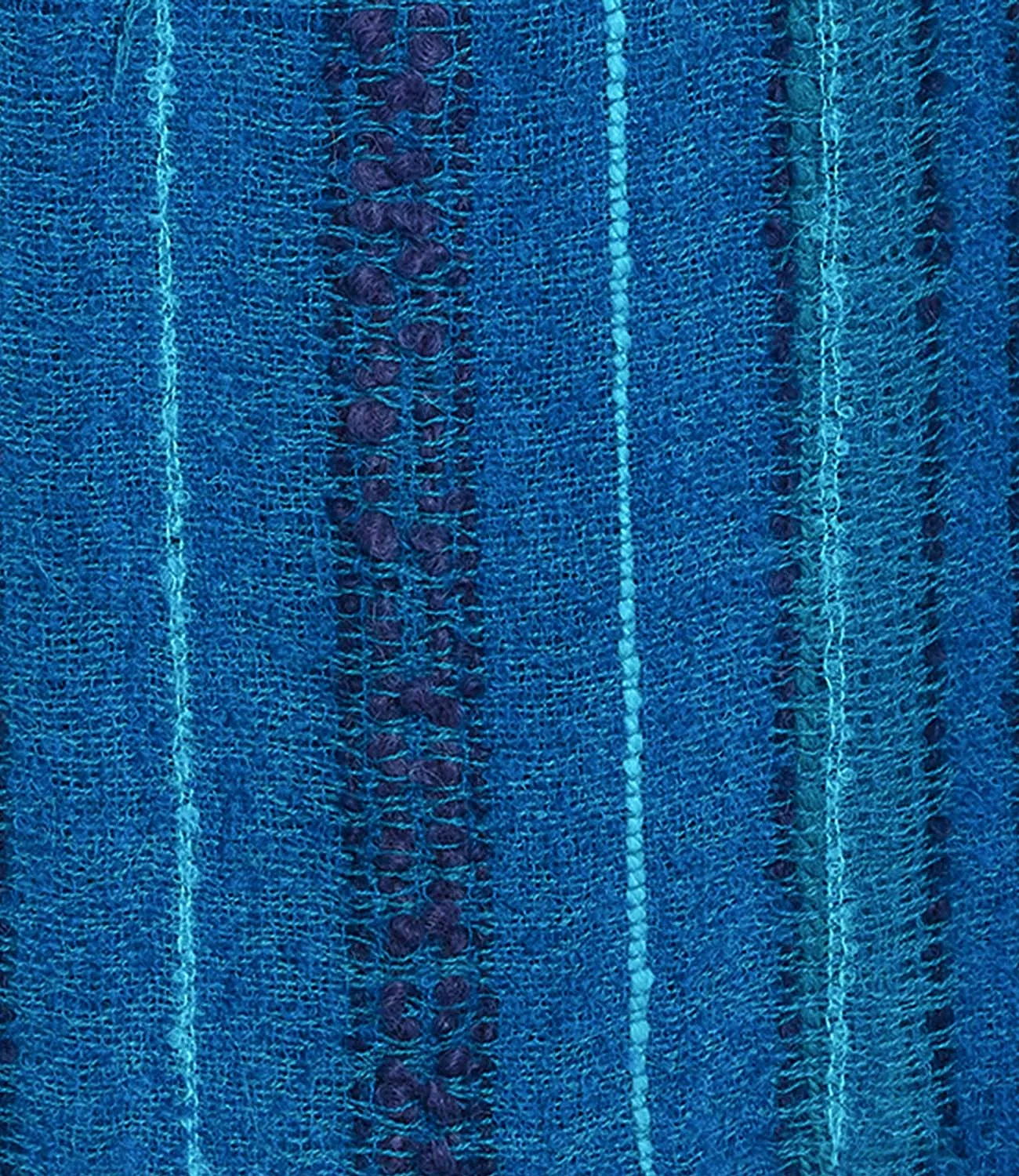 Infinity  Alpaca Scarf - Boucle - Deep Sea