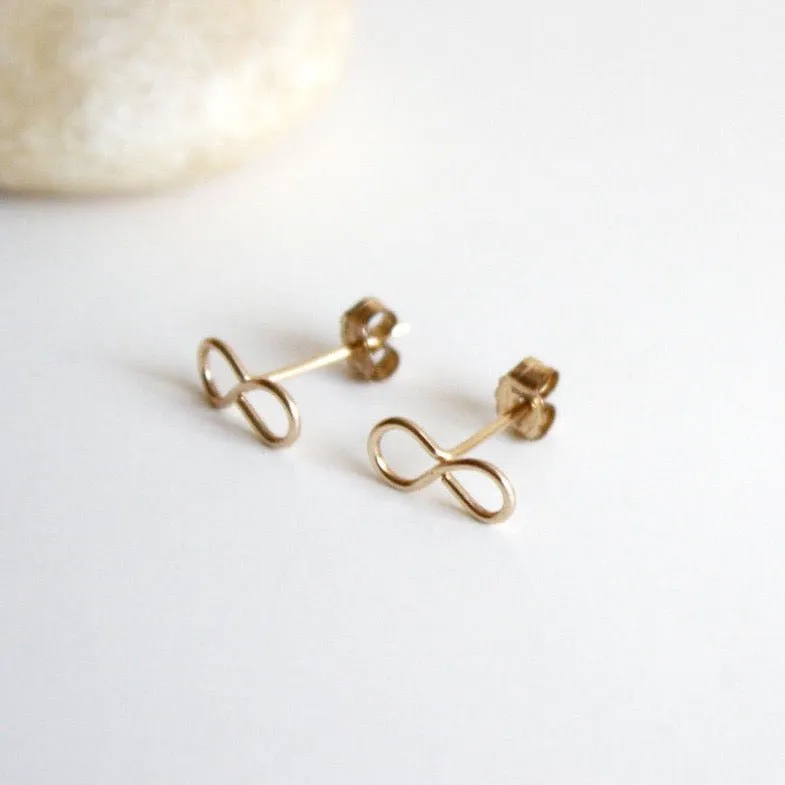 Infinity Stud Earrings