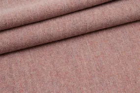 Melange Effect Recycled Wool Twill for Outwear