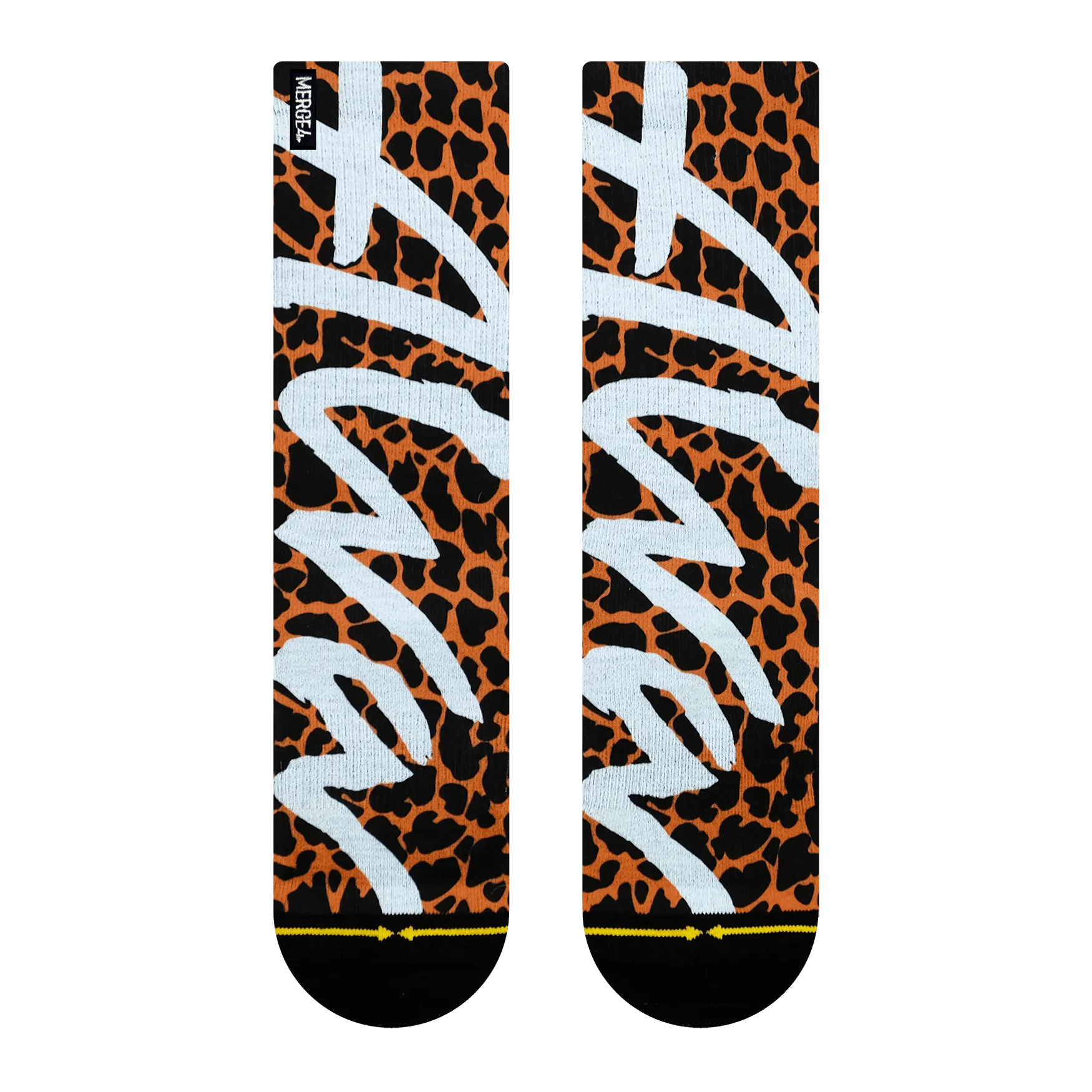 Merge4 x Tony Alva Cheetah Crew Socks