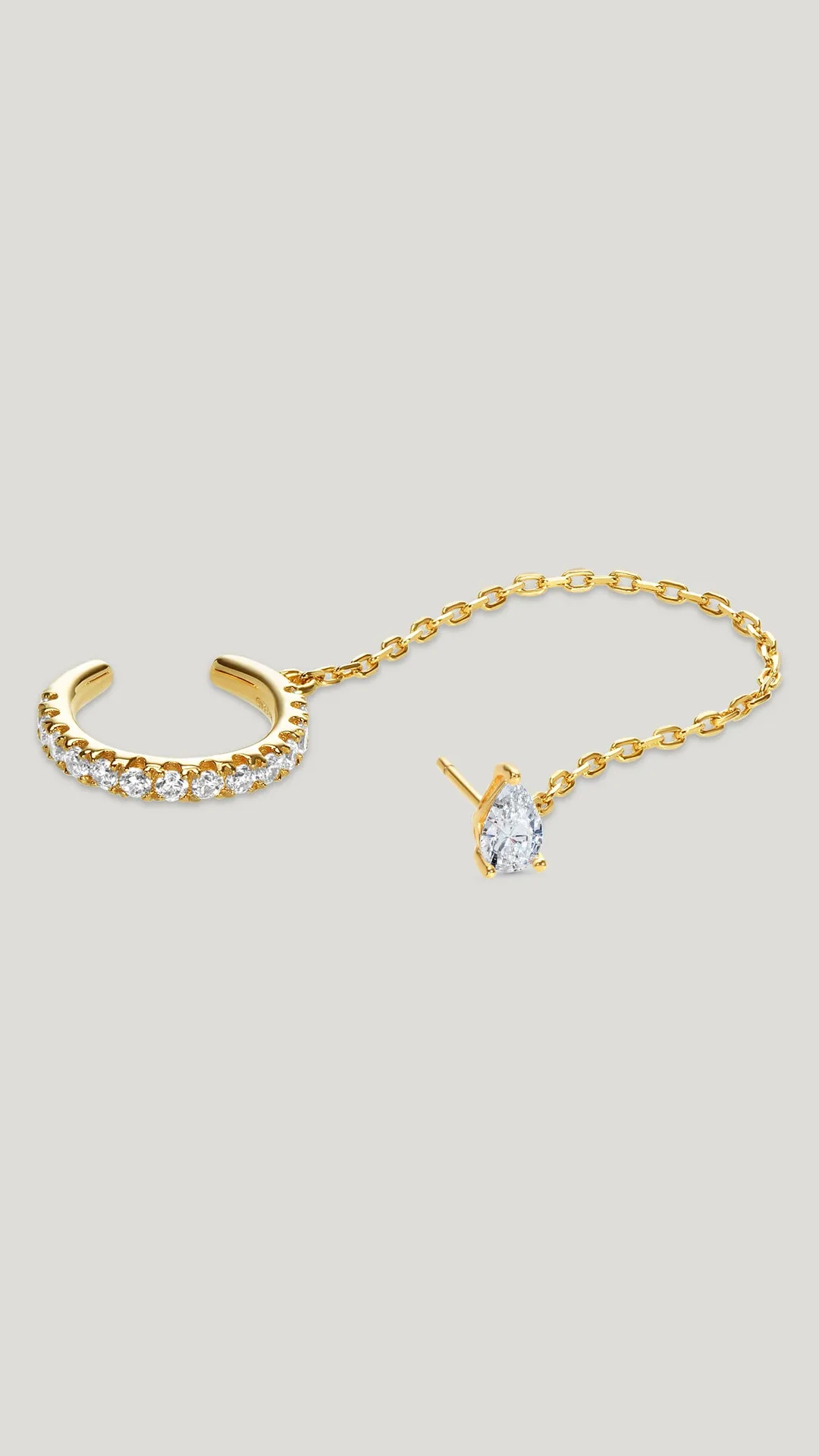 Mira Ear Cuff Extender 18K Gold Vermeil