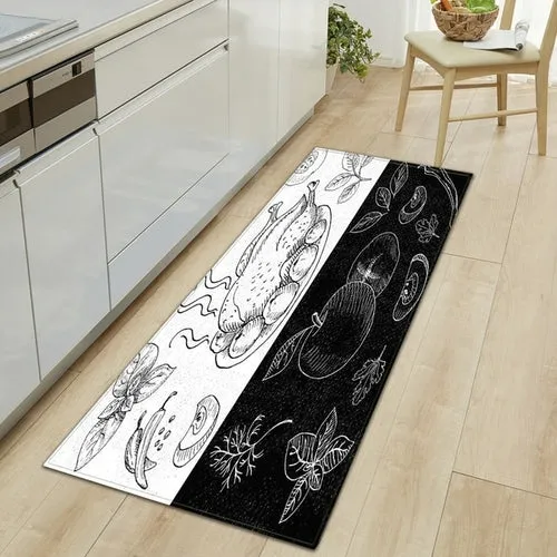 Modern Decor Kitchen Floor Rug