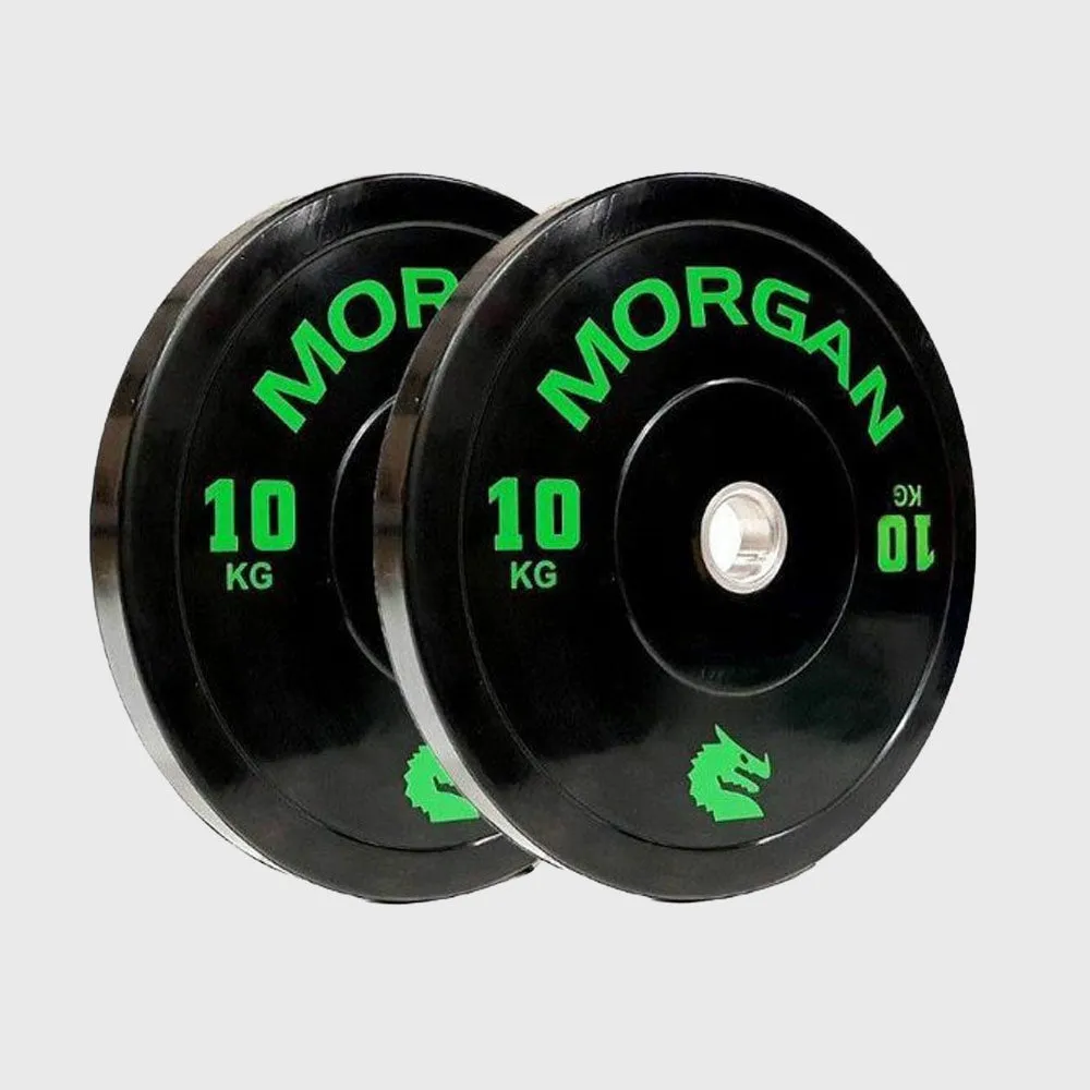 MORGAN - OLYMPIC BUMPER PLATES (PAIR)