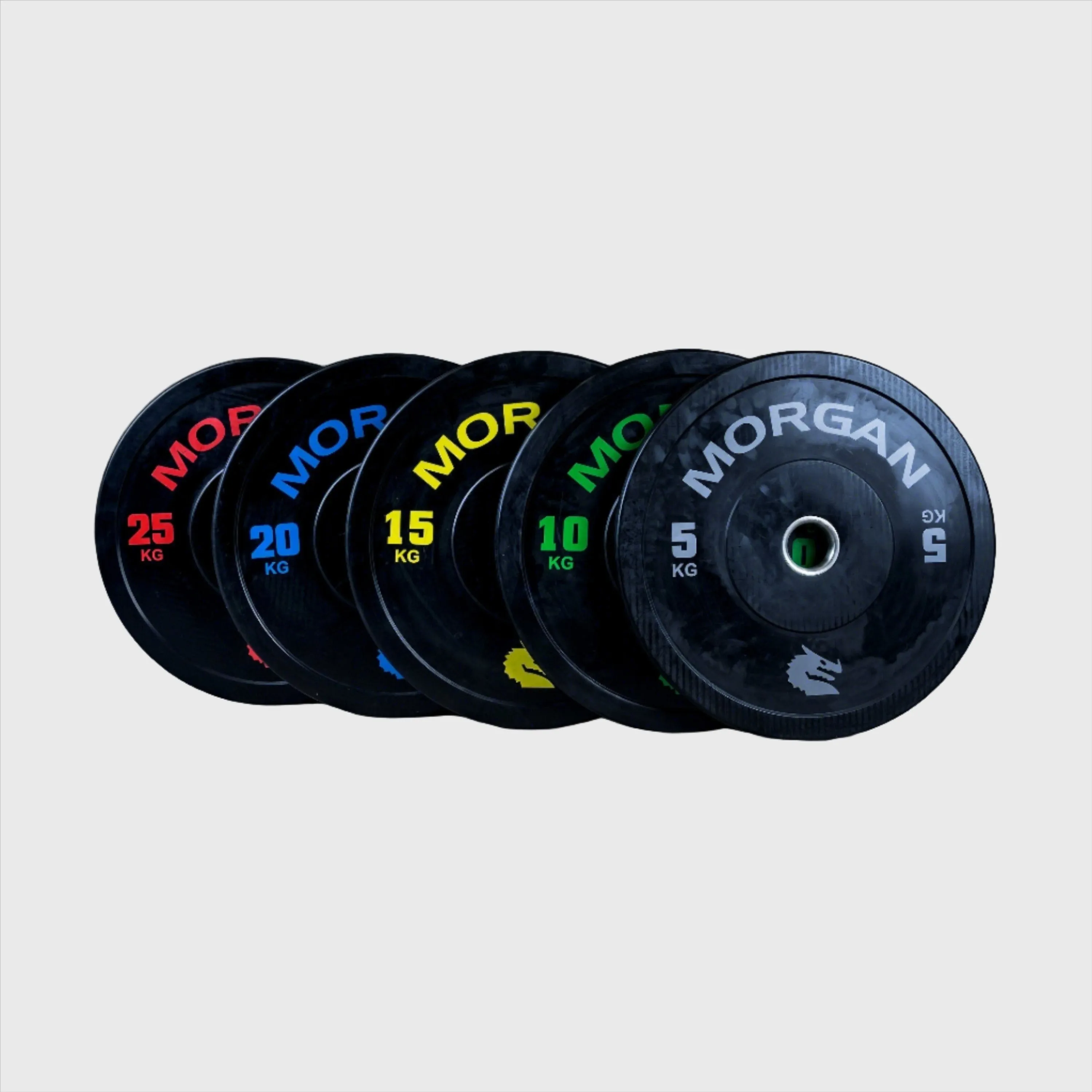MORGAN - OLYMPIC BUMPER PLATES (PAIR)