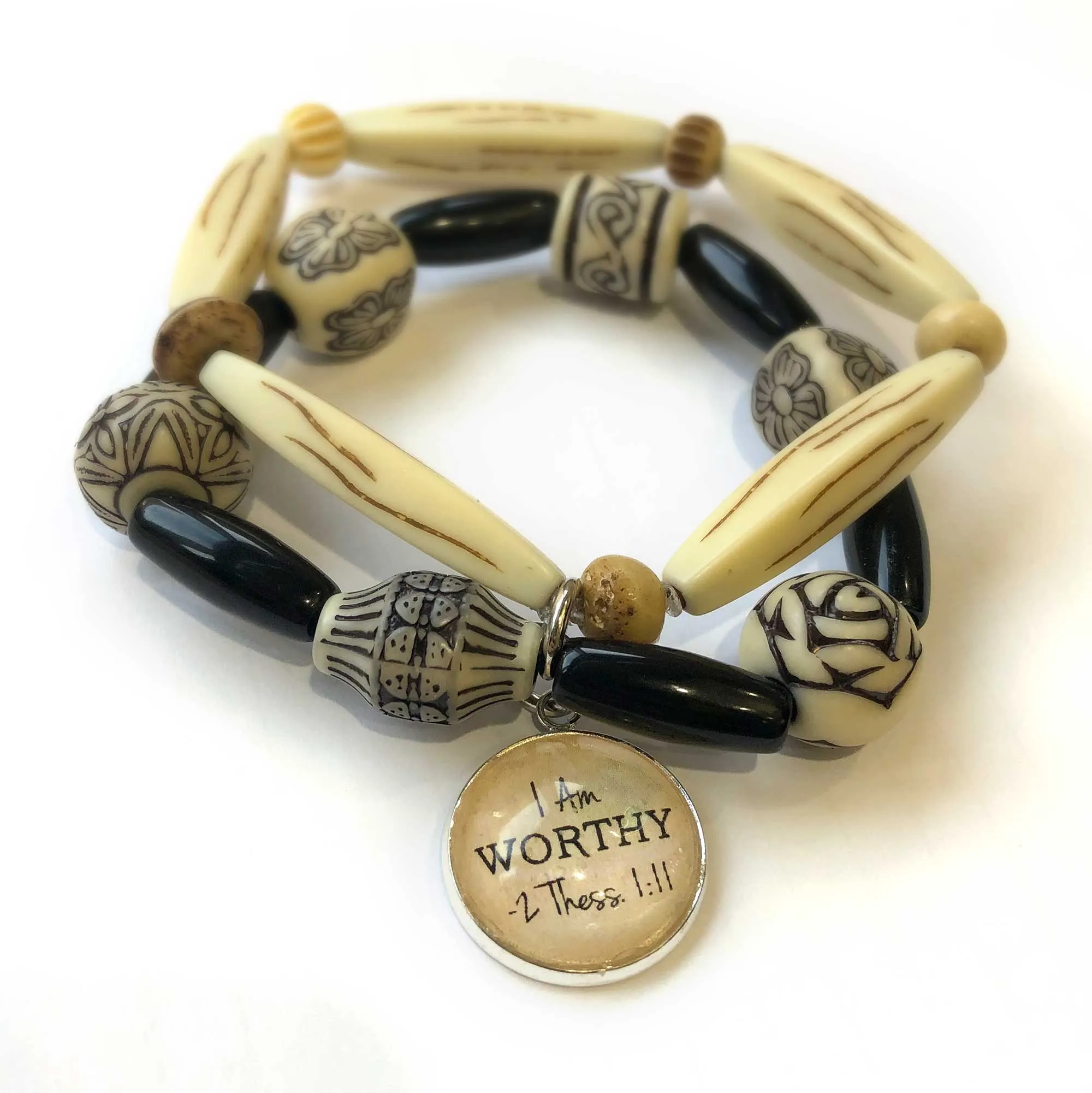 "Delight Yourself in the Lord" Psalm 37:4 Scripture Charm for Jewelry Making, 20mm, Silver, Gold