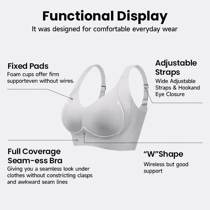 Shecurve®-Daily Comfort Wireless Shaper Bra-Skin