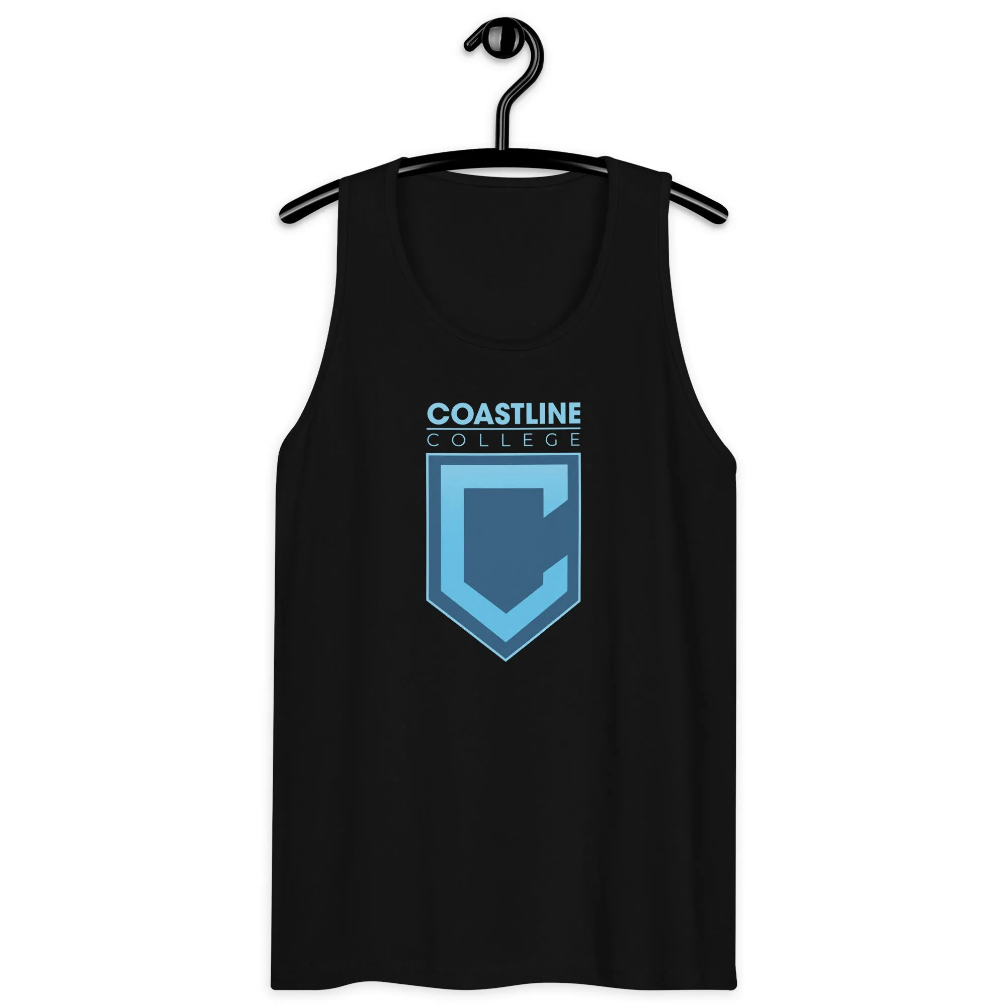 Shield Logo Unisex Premium Tank Top - Dark Colors