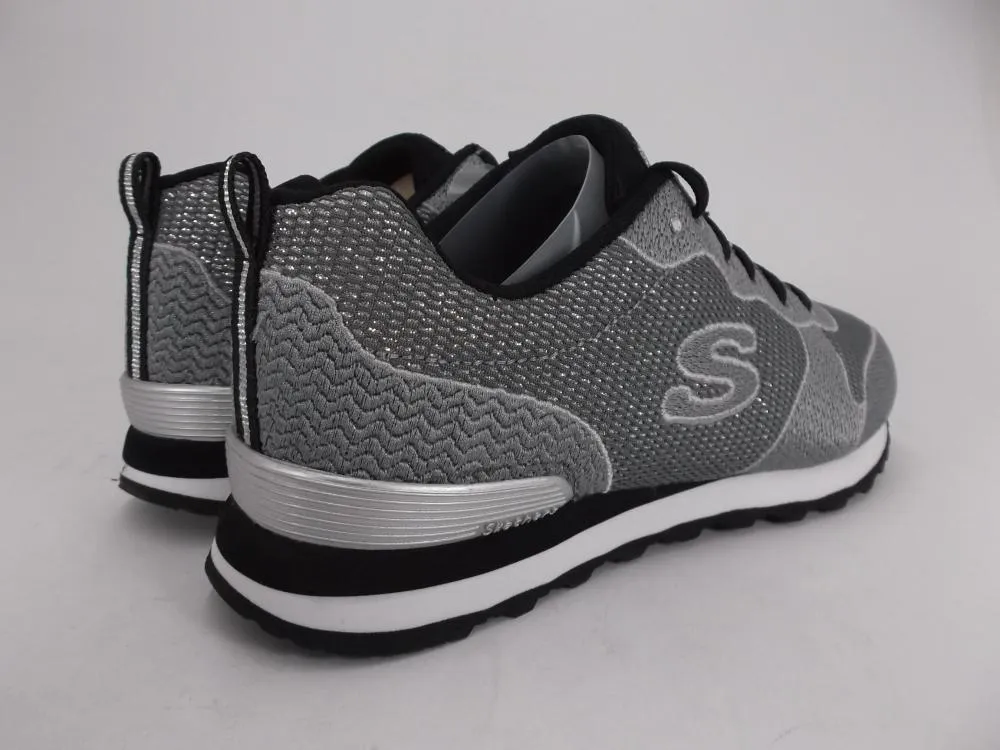 Skechers scarpa sneakers da donna Shimmer Time 117 LTGY grigio chiaro
