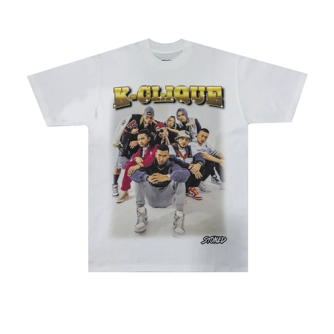 Stoned : K-Clique Tee White