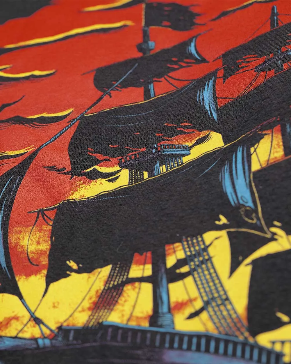 Sunset Raiders Vintage Tee