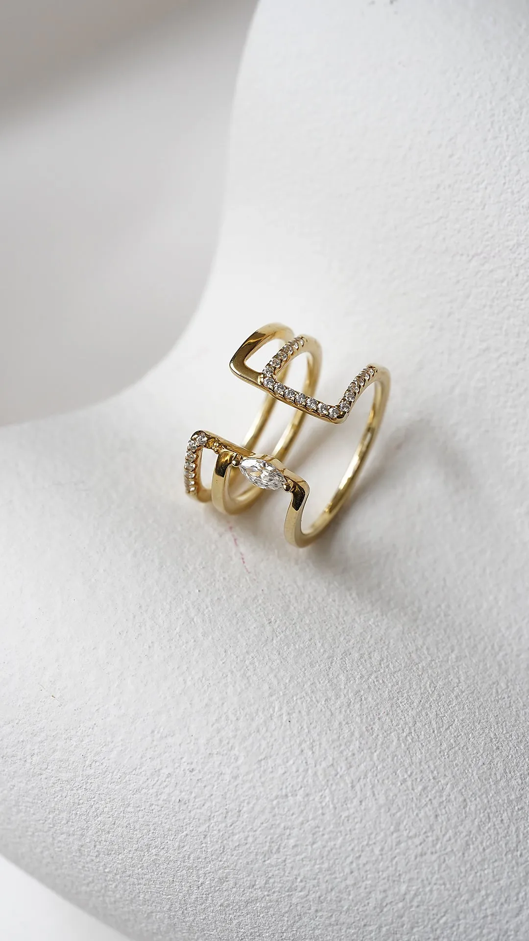 Telma Ring 18K Gold Vermeil