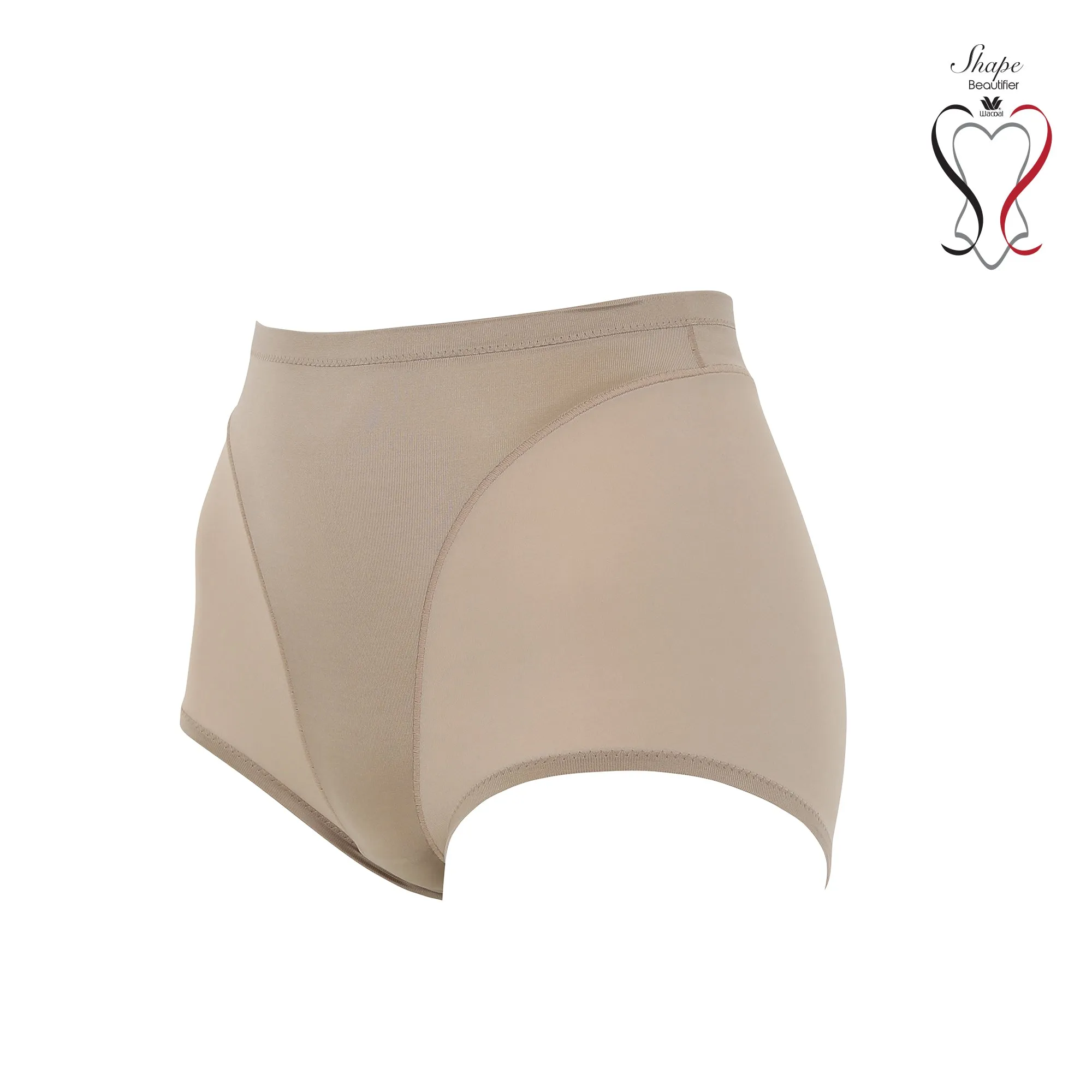 Wacoal Shapewear Hips กางเกงกระชับหน้าท้อง รุ่น WY1128  สีน้ำตาล (KA)