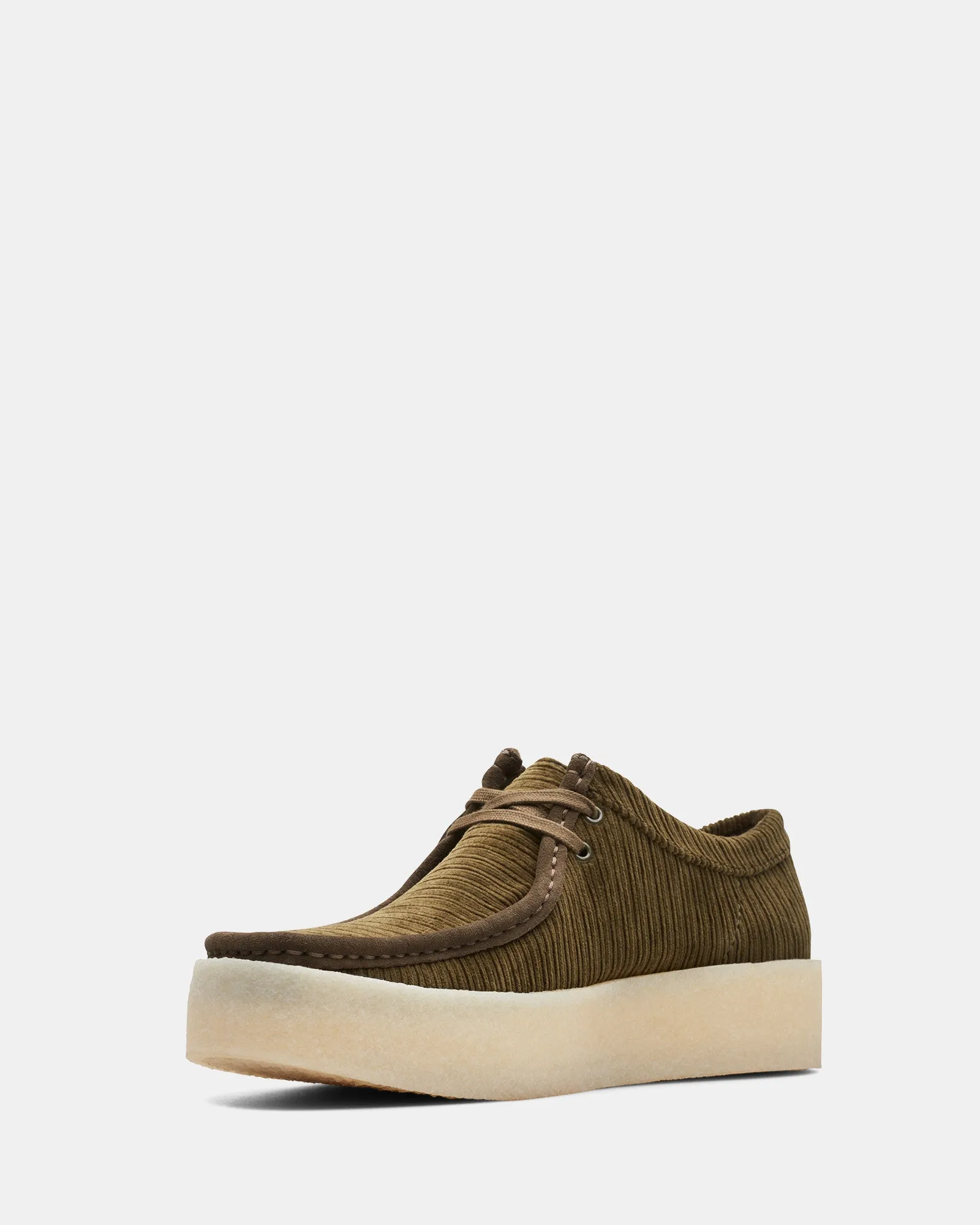Wallabee Cup (M) Green Cord