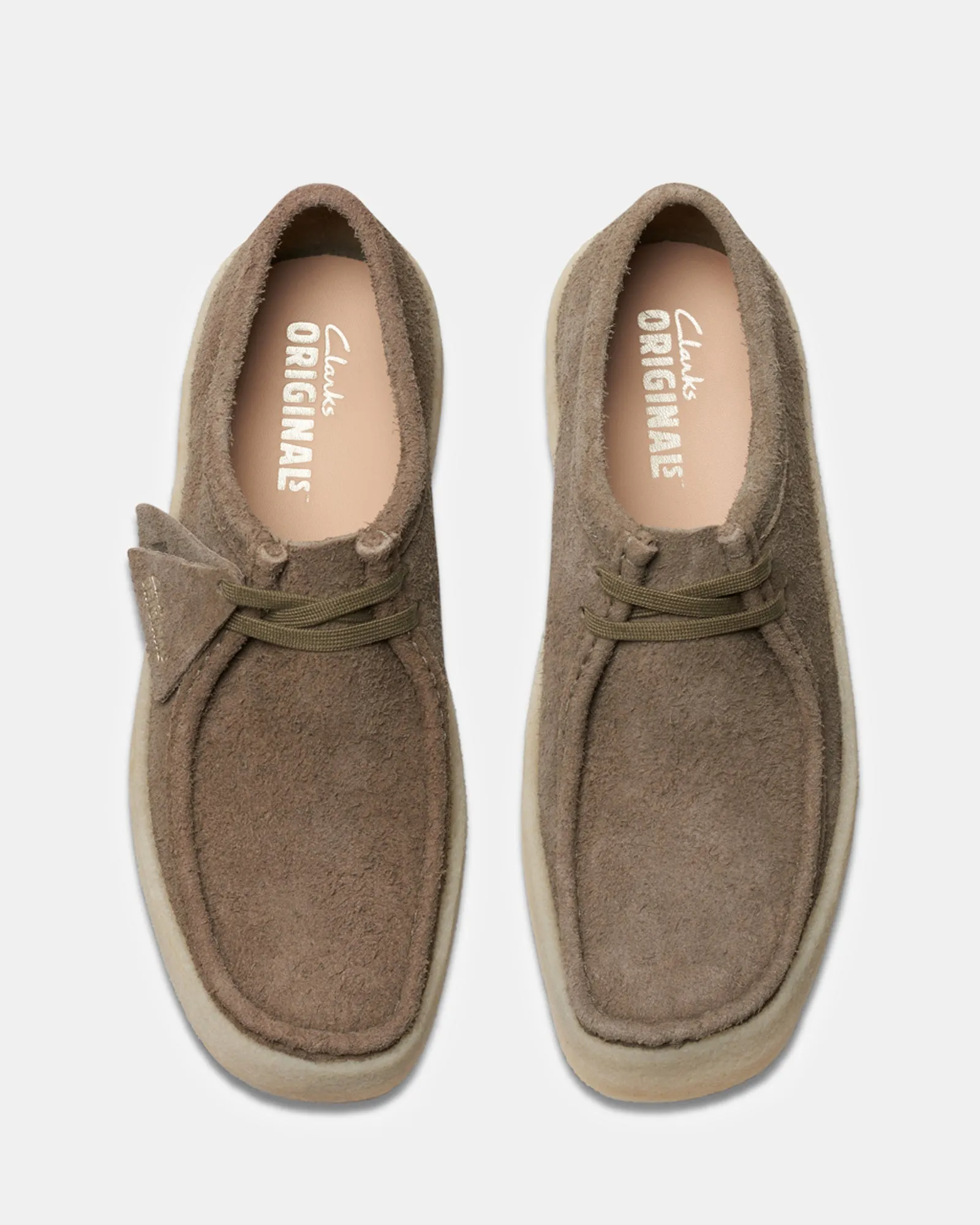 Wallabee Cup (M) Pale Khaki Suede