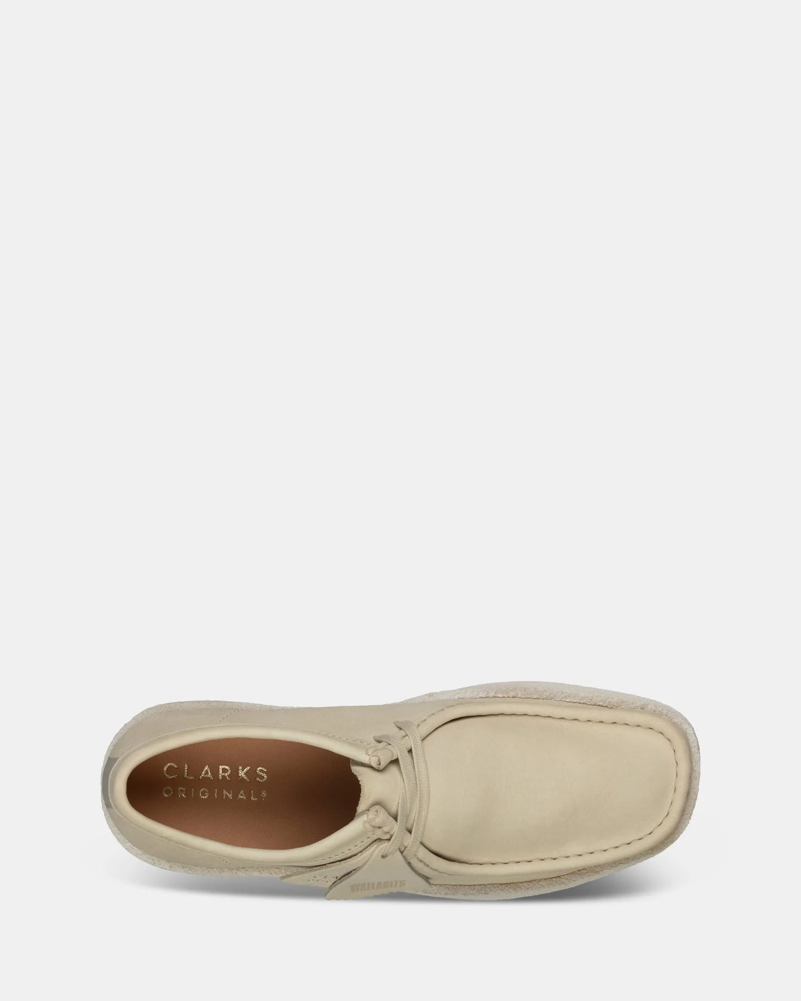 Wallabee Cup (M) White Nubuck