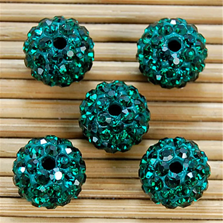 Wholesale 100pcs/pack Straight Hole Soft Ceramic Beads