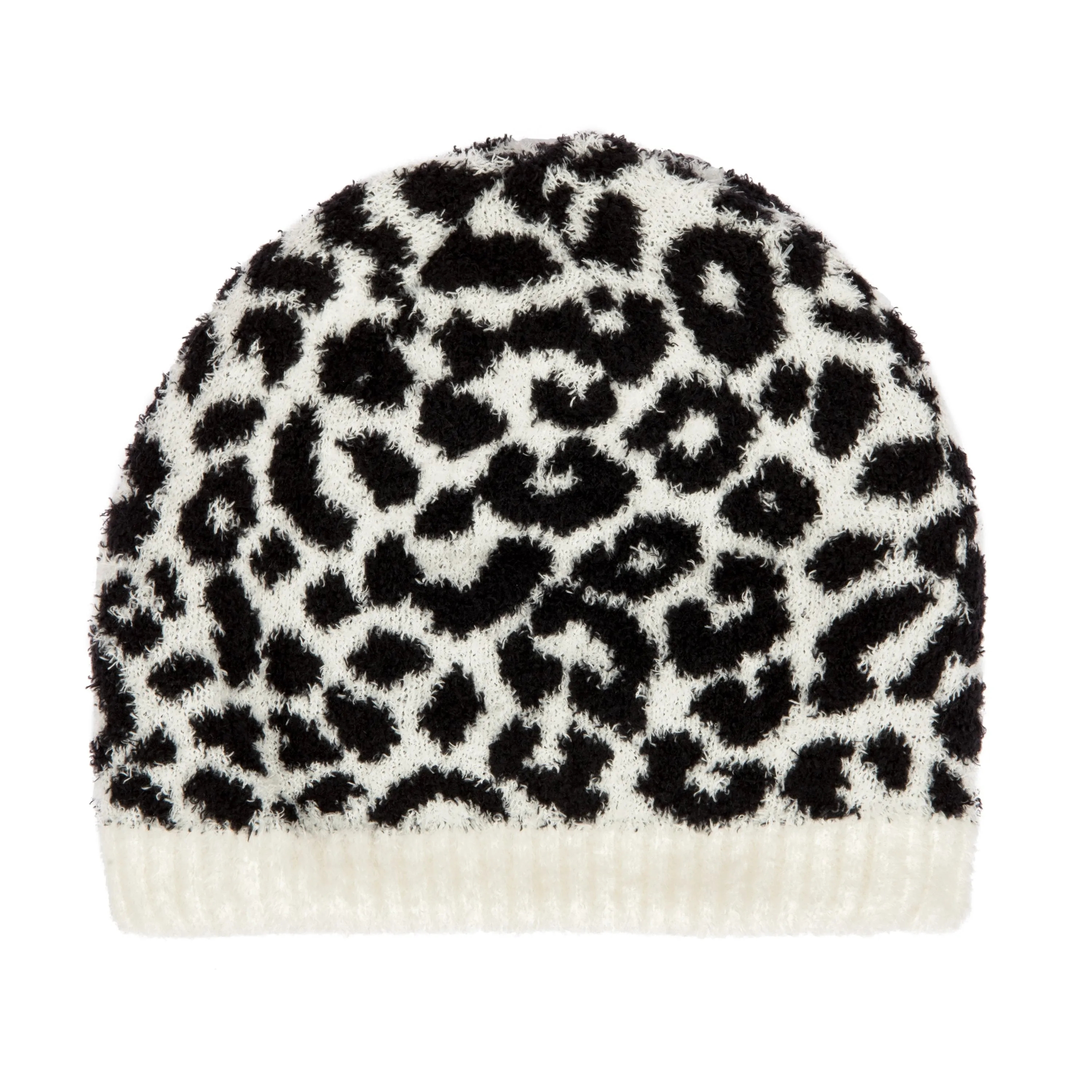 Women's Leopard & Zebra Knit Beanie